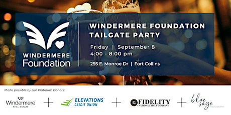 Imagen principal de Windermere Foundation Tailgate Party 2023