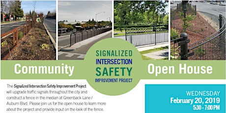 Community Open House for Signalized Intersection Safety Improvement Project primary image