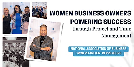 Imagem principal do evento Women Business Owners Powering Success through Project and Time Management