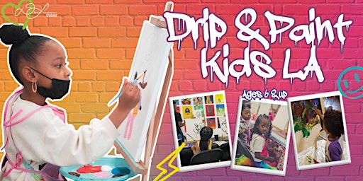 Imagem principal do evento Drip & Paint Kids LA