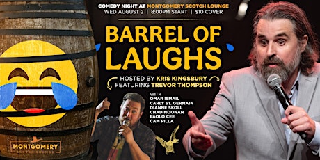 Primaire afbeelding van Barrel of Laughs – Comedy Night