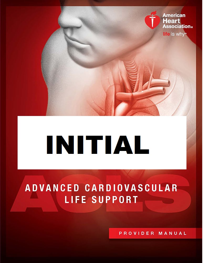 AHA ACLS 1 Day Initial Certification June 18, 2019 (INCLUDES Provider Manual and FREE BLS!) 9 AM to 9 PM at Saving American Hearts, Inc. 6165 Lehman Drive Suite 202 Colorado Springs, Colorado 80918.