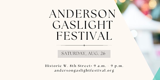 Anderson Gaslight Festival Pie Baking Contest primary image