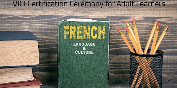 French Certification Ceremony for Adults