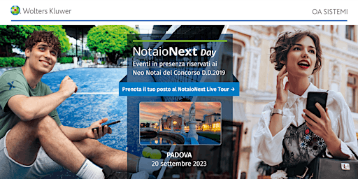 NotaioNext Live Tour per i Neo Notai D.D.2019 @PADOVA primary image