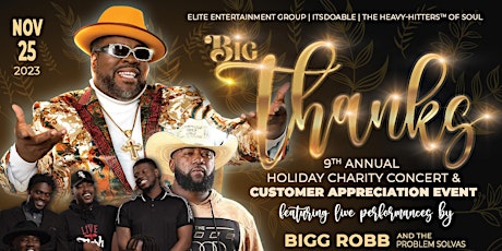 ItsDoable's 9th Annual Thanksgiving Charity Concert and Afterparty primary image