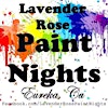 Logotipo de Lavender Rose Paint Nights