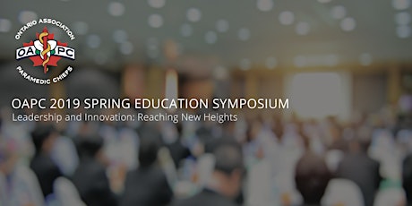 OAPC 2019 Spring Education Symposium