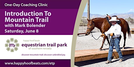 Intro to Mountain Trail - One-Day Coaching Clinic with Mark Bolender - [ HHB Equestrian Trail Park ] primary image