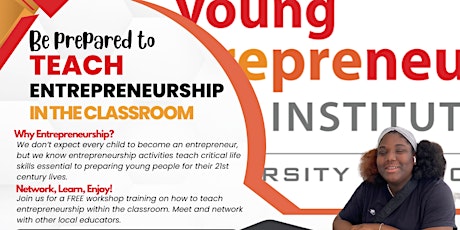 Be Prepared to Teach Entrepreneurship in the Classroom primary image