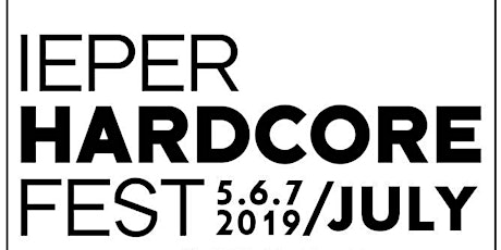Primaire afbeelding van Ieper Hardcore Fest 2019