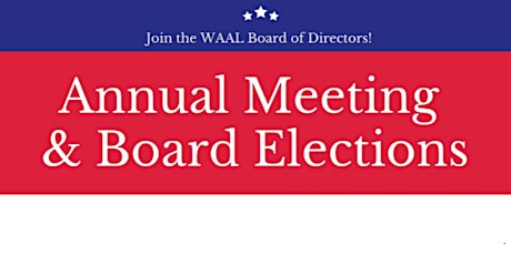 Imagem principal de 2023 WAAL Annual Meeting
