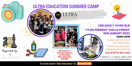 Hauptbild für Ultra Education Summer Camp
