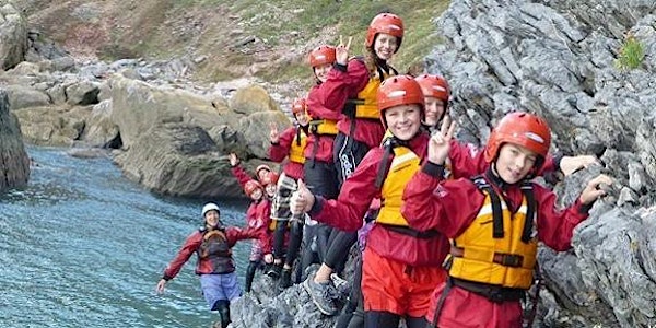 Scouts Hereford and Worcester Coasteering Weekend