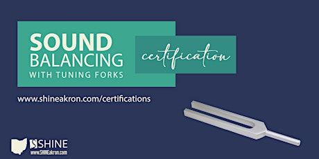 Sound Balancing with Tuning Forks Certification