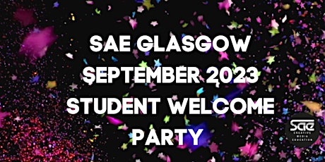 SAE Glasgow- New Student Welcome Event primary image