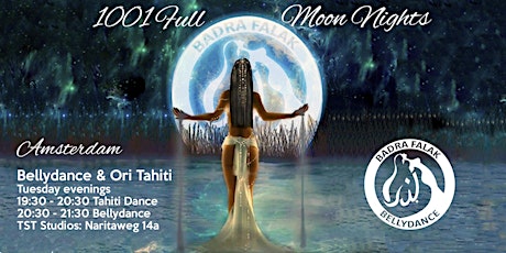 Bellydance and Ori Tahiti dance classes in Amsterdam with Badra Falak primary image