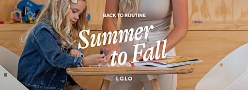 Collection image for Back to Routine: Summer to Fall
