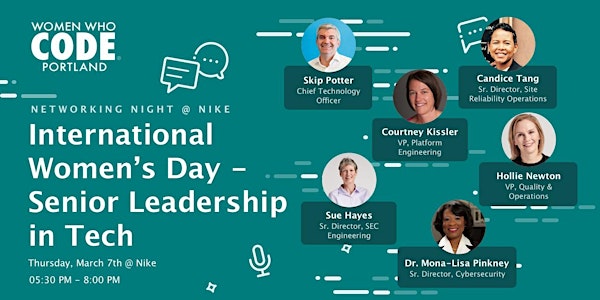 International Women's Day @ Nike: Senior Leadership in Tech