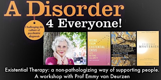 Imagen principal de Existential Therapy: An online workshop with Prof Emmy van Deurzen