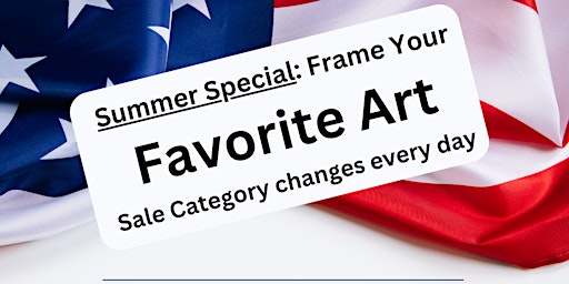 Imagem principal de Frames USA Summer News and Money Saving Tips