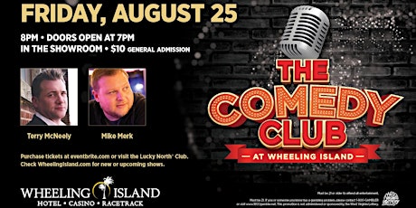 The Comedy Club at Wheeling Presents Terry Mcneely & Mike Merk primary image