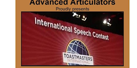 Advanced Articulators International Speech and Table Topics Contest primary image