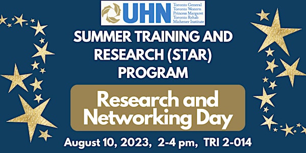 UHN Summer Training and Research Program Research and Networking Day