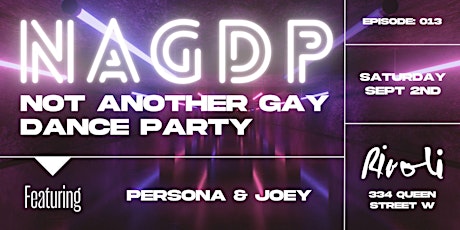 Imagen principal de NOT ANOTHER GAY DANCE PARTY