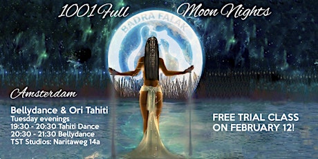 FREE TRIAL CLASS ORI TAHITI & BELLYDANCE WITH BADRA FALAK IN AMSTERDAM primary image