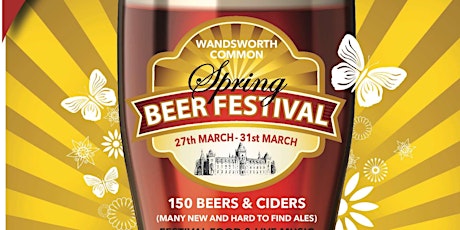 Primaire afbeelding van Wandsworth Common Spring Beer Festival 2019