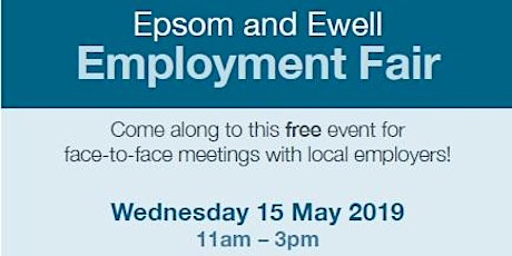 The Epsom and Ewell Employment Fair 2019 primary image