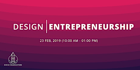 DESIGN | ENTREPRENEURSHIP (9th Design Meetup) primary image