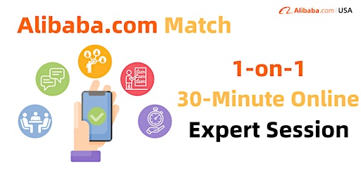 Imagen principal de Schedule a 1:1 ONLINE meeting with Alibaba.com Match