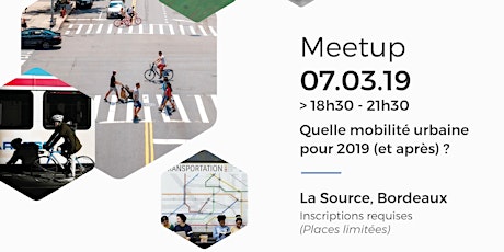 Image principale de Meetup : Quelle mobilité urbaine pour 2019 (et après) ?