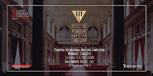 Winners' Concerts | PianoLink International Amateurs Competition primary image