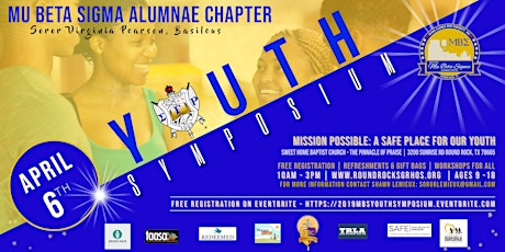 Hauptbild für 2019 Mu Beta Sigma Alumnae Chapter Youth Symposium