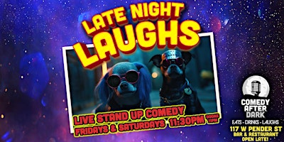 Imagen principal de Late Night Laughs | Uncensored Live Stand-up Comedy