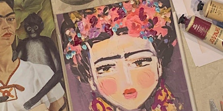 Primaire afbeelding van Frida inspired Paint ‘n’ Sip class