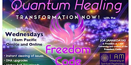 Quantum Energy Healing With the Freedom-Code