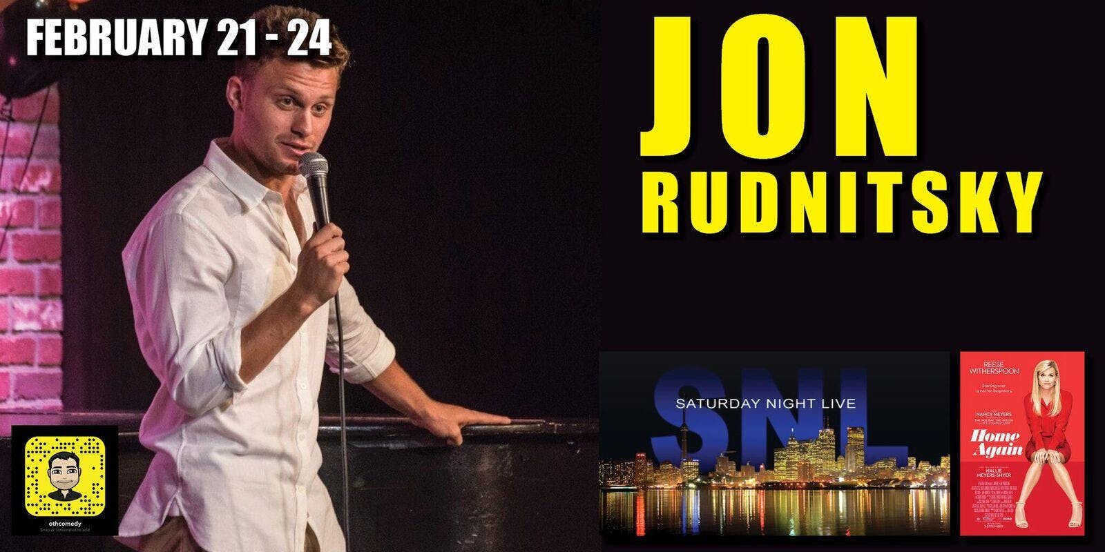 Comedian Jon Rudnitsky from SNL live in Naples, Florida