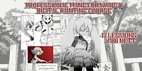 Digital Drawing and Manga Course [12 sessions]