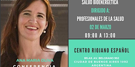 Imagen principal de  ANA MARÍA OLIVA EXCLUSIVA CON PROFESIONALES DE LA SALUD 