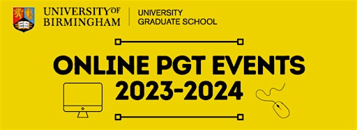 Imagen de colección para  Online PGT Events 2023-2024