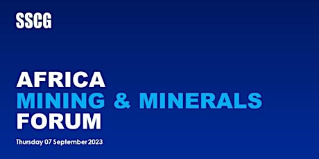 Africa Mining and Minerals Forum primary image