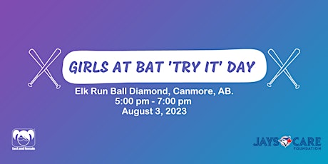 Imagen principal de Girls at Bat 'Try it' Day with Fast and Female and the Jays Care Foundation