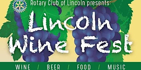 Hauptbild für Lincoln Wine Fest - April 27, 2019