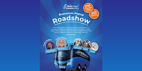 Imagem principal do evento BusComm Pop-Up Roadshow - Leicester