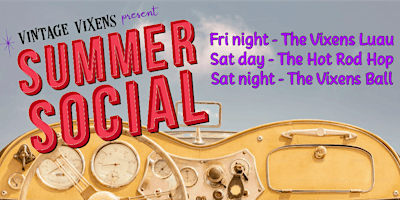 Primaire afbeelding van East Coast Vintage Vixens present Summer Social