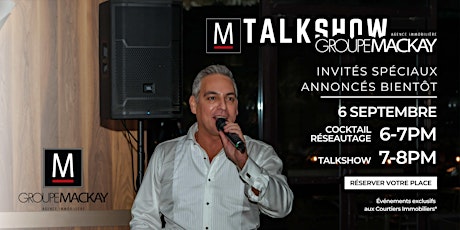 Imagen principal de Talkshow Groupe Mackay!